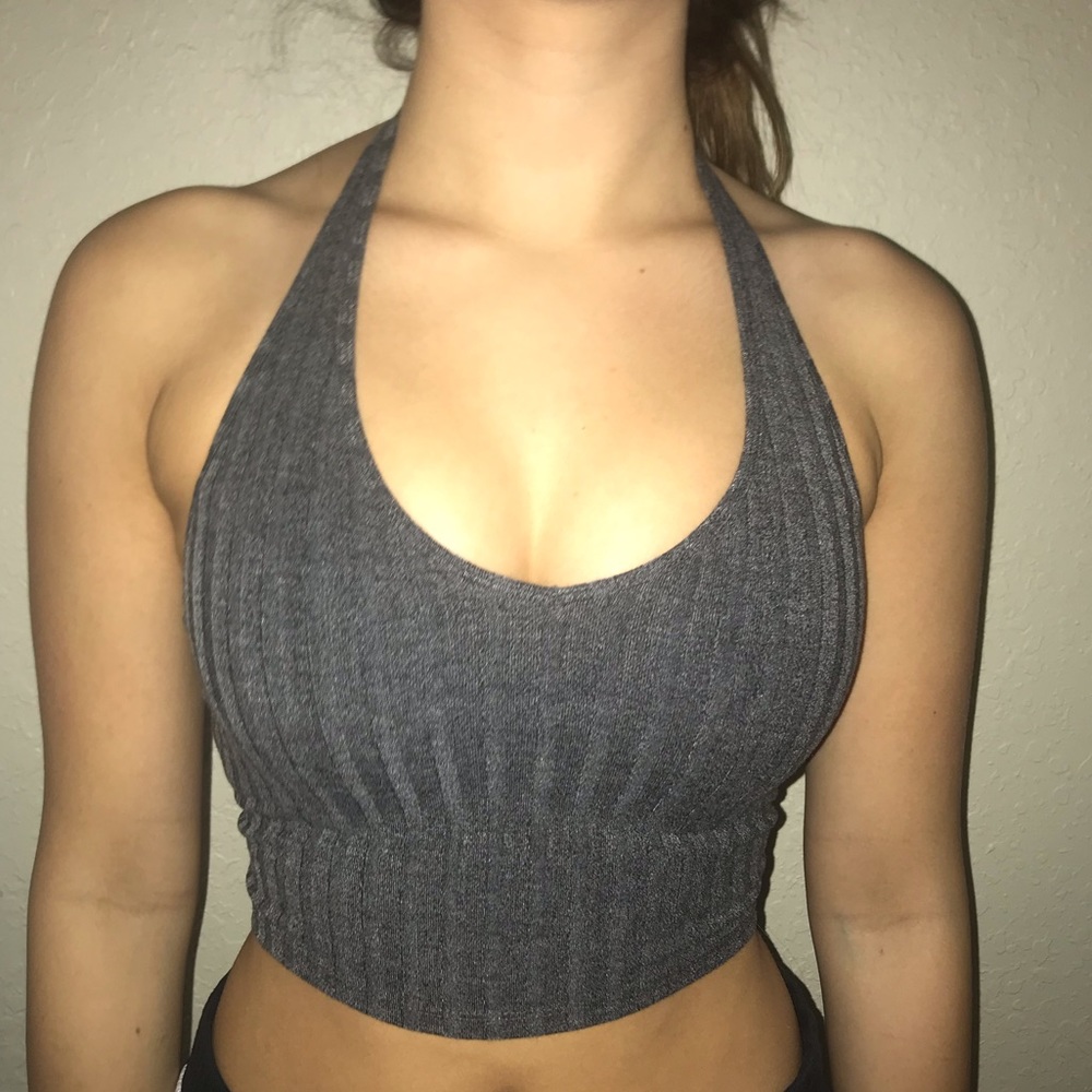 Hollister halter crop top